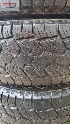 FOR SALE 4 X NISSAN NAVARA STX 16 INCH GENUINE ALLOY WHEELS & TYRES - Picture 9 of 10