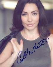 Carlotta Montanari Signed Autographed 8x10 Photo Actress COA
