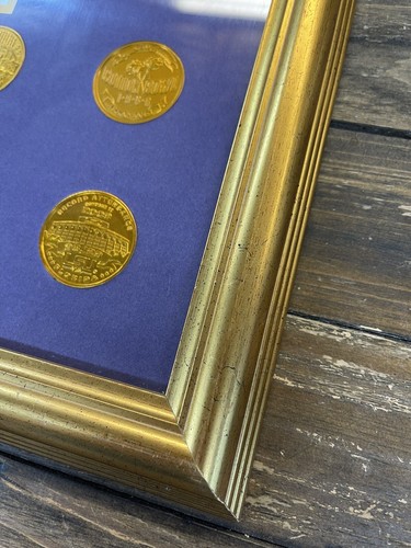 LSU Tigers Football Official LSU Historical Coin Collection Framed Art - Picture 10 of 18