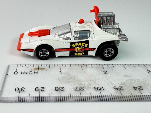 Vintage 1977 Hot Wheels Science Friction Space Cop Mattel Hong Kong - Picture 5 of 7