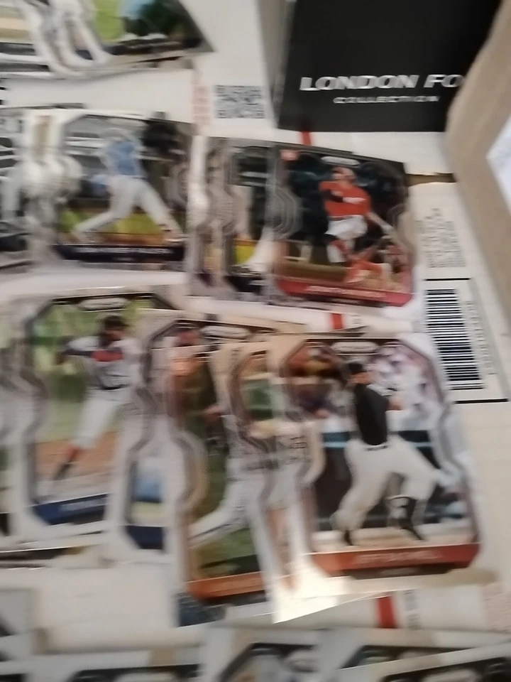 Caja 600+ct MLB Tarjetas de Béisbol Todas Prizm Refractor Holo Colección Lote de Reventa + Foto 3 de 4