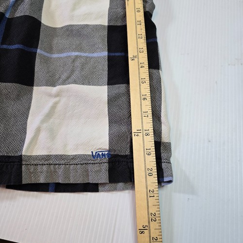 Vans Shorts Mens Size 32 Blue Chino Hybrid Skater Surfer Board Beach Trunks - Picture 2 of 9
