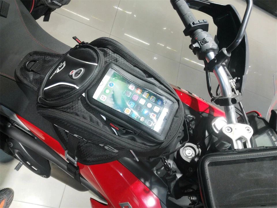 Soporte de teléfono bolsa tanque impermeable para YAMAHA YZ125/X YZ450F YZ250/F/FX/X Foto 3 de 4