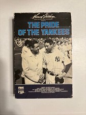 The Pride of the Yankees Betamax Beta CBS FOX Baseball NOT VHS Yankees Baseball