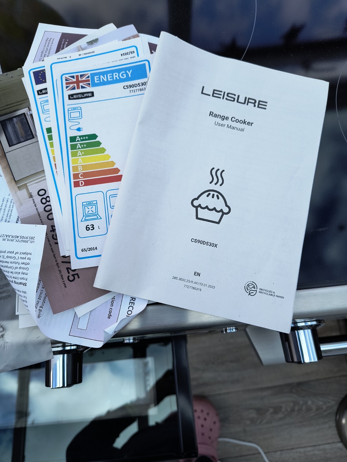 New Leisure Cuisinemaster CS90D530X 90cm Induction Range Cooker RRP £