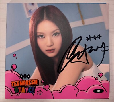直筆サイン入り STAYC TEENFRESH US限定アルバム ジェイ 直筆サイン入り STAYC TEENFRESH US限定アルバム ジェイ - メルカリ