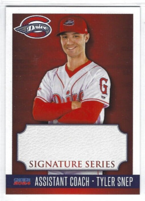 2024 Greenville Drive (Class A-Boston Red Sox) Tyler Snep