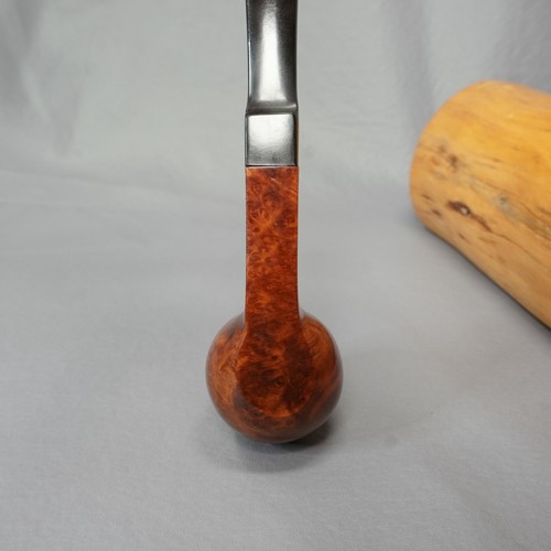 Gobi (Hobi?) Square Shank Smooth Billiard Sitter Estate Briar Tobacco Pipe - Picture 14 of 15