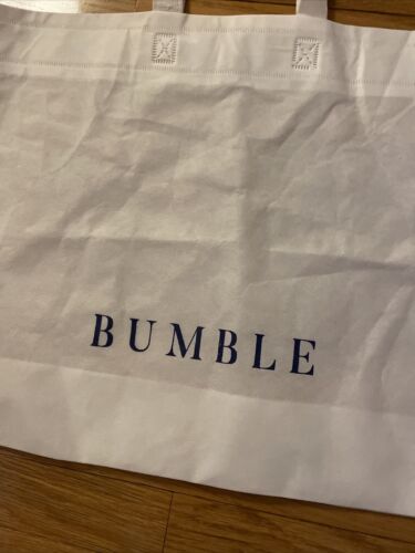 Bumble Online Dating App Canvas Shopping Tote Bag Website Logo Travel Purse Tote - Picture 2 of 4