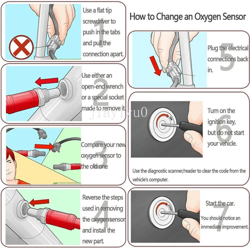 2pcs Oxygen O2 Sensor 1&2 For 2015-2020 2021 Subaru WRX 2.0L Upstream+Downstream - Picture 17 of 18