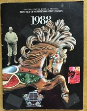 USPS 1988 Mint Commemorative Stamps /Book