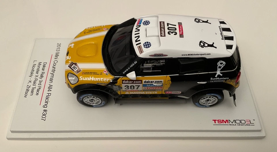 Mini Cooper Countryman S ALL4 Racing Dakar 2013 1/43 Truescale - Immagine 4 di 4