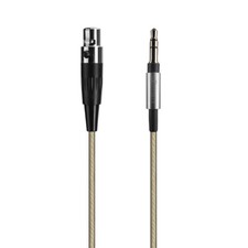 Silver Plated Audio Cable For AKG K371BT Pioneer HDJ-X10 Headphones