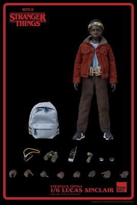 Threezero Stranger Things - 1/6 Lucas Sinclair | eBay