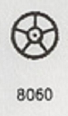 Lemania 1345 Trainer Wheel (8060) - LWO 1340, 1341 Omega 1040, 1041