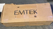 Emtek Melrose Single Cylinder Keyed Entry Handleset Flat Black 4212US19