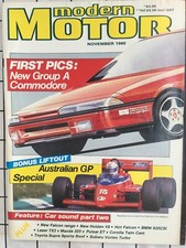 Modern Motor 11/1986 magazine