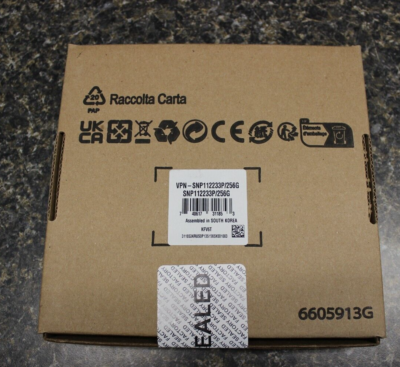 Dell M.2 PCIe NVME Gen 3x4 Class 35 2230 Solid State Drive - 256GB