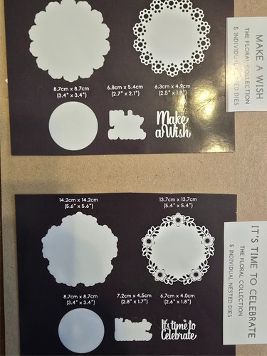 Paper Boutique Nested Dies : Warmest Wishes / Especially for You - Picture 2 of 2