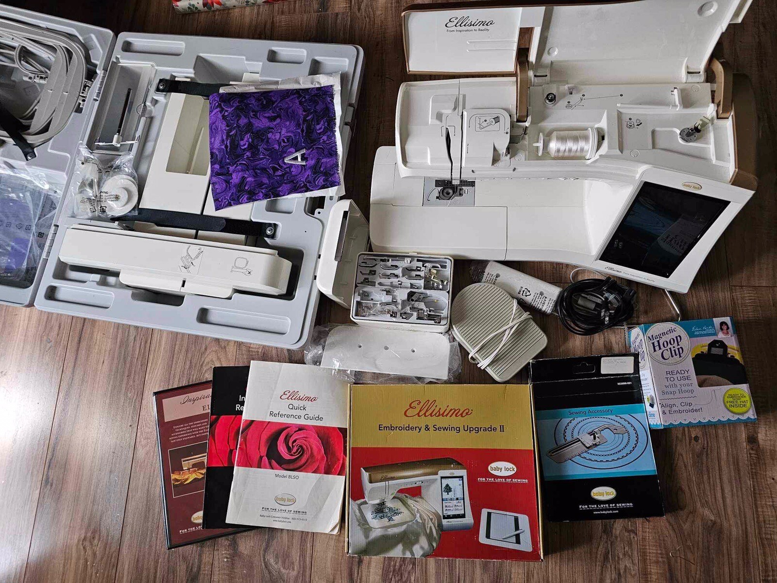Babylock Ellisimo Embroidery Sewing Machine eBay