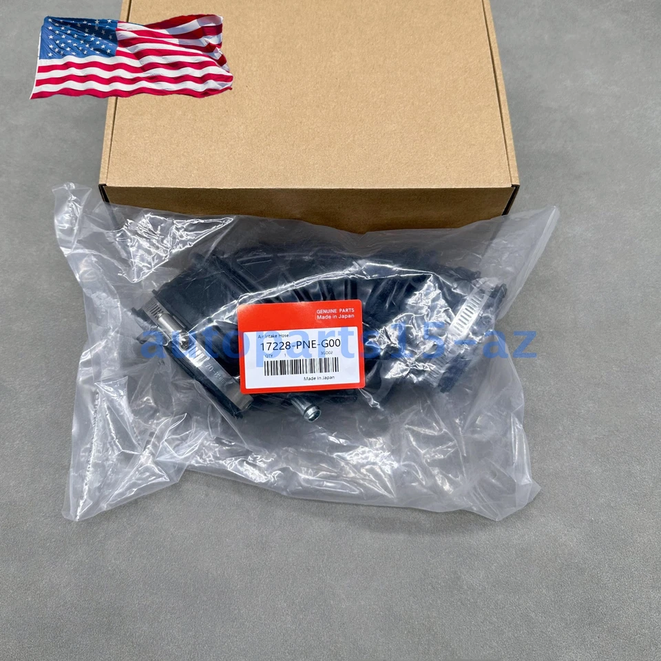 New 17228-PNE-G00 Air Intake Hose+CLAMP For Acura RSX 2002-2006 Honda CR-V 02-04 Foto 3 de 4