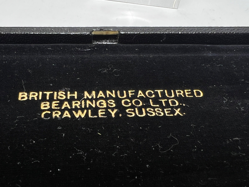 1950's British Manufactured Bearings Co Ball Bearing AD Dealer Sample Set - Picture 8 of 11