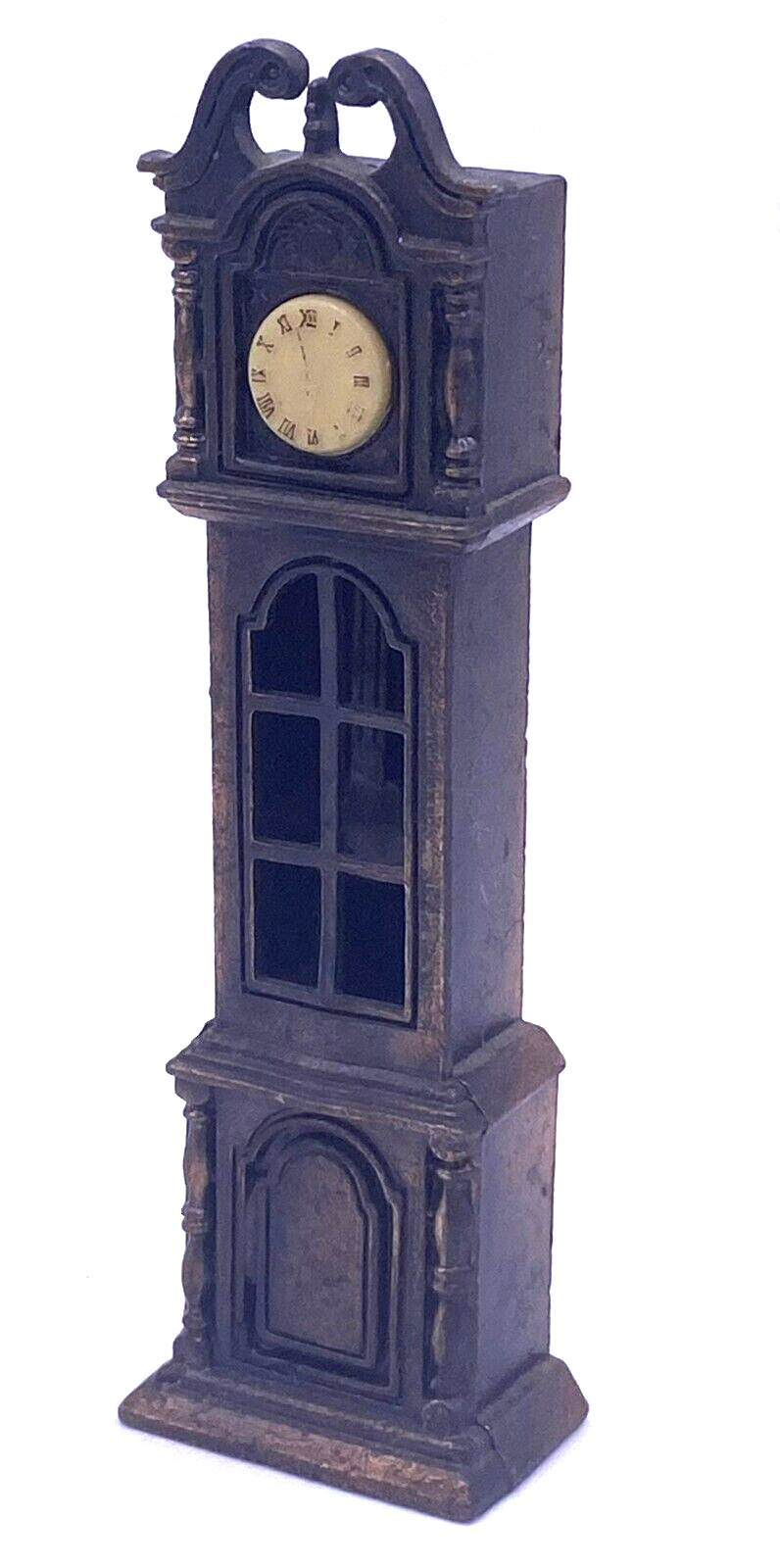 Vintage Miniature FIGURAL PENCIL SHARPENER "Antique GRANDFATHER CLOCK