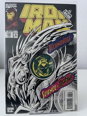 Iron Man #295 Marvel US Comic Heft Top Zustand bagged and Boarded