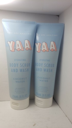 2x You Are Amazing Hydrating Body Scrub and Wash COCONUT WATER 8 oz ea. - Picture 6 of 12