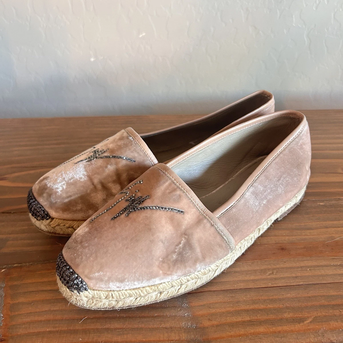 Giuseppe Zanotti Loafer Velvet Flats for Women for sale | eBay