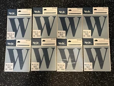 Lot of 8Style Selections 5272282 Large Letter Welcome Home Wood Stencil Kit 7 Pc