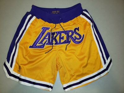 basketball shorts lakers