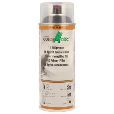 ColorMatic 1K Füllprimer Spraydose Sprühdose HG7 schwarz 400ml MOTIP 549663