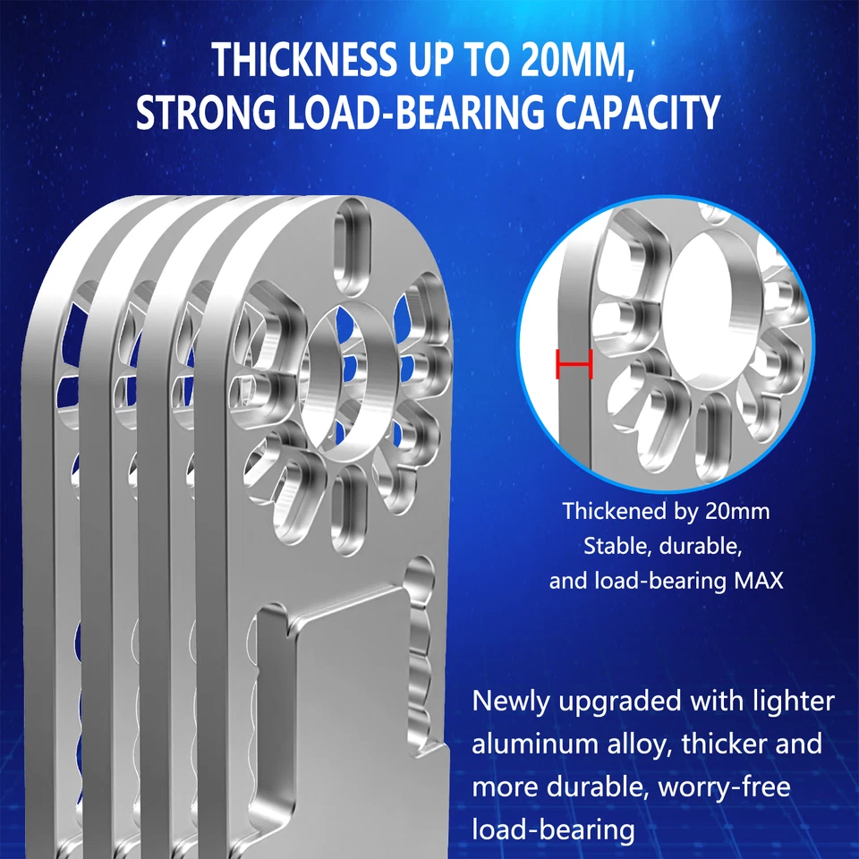 Automotive Chassis Stress Relief Wheel Hub Stand Tool Kit for 4, 5, 6-Hole Cars - Image 3 of 4