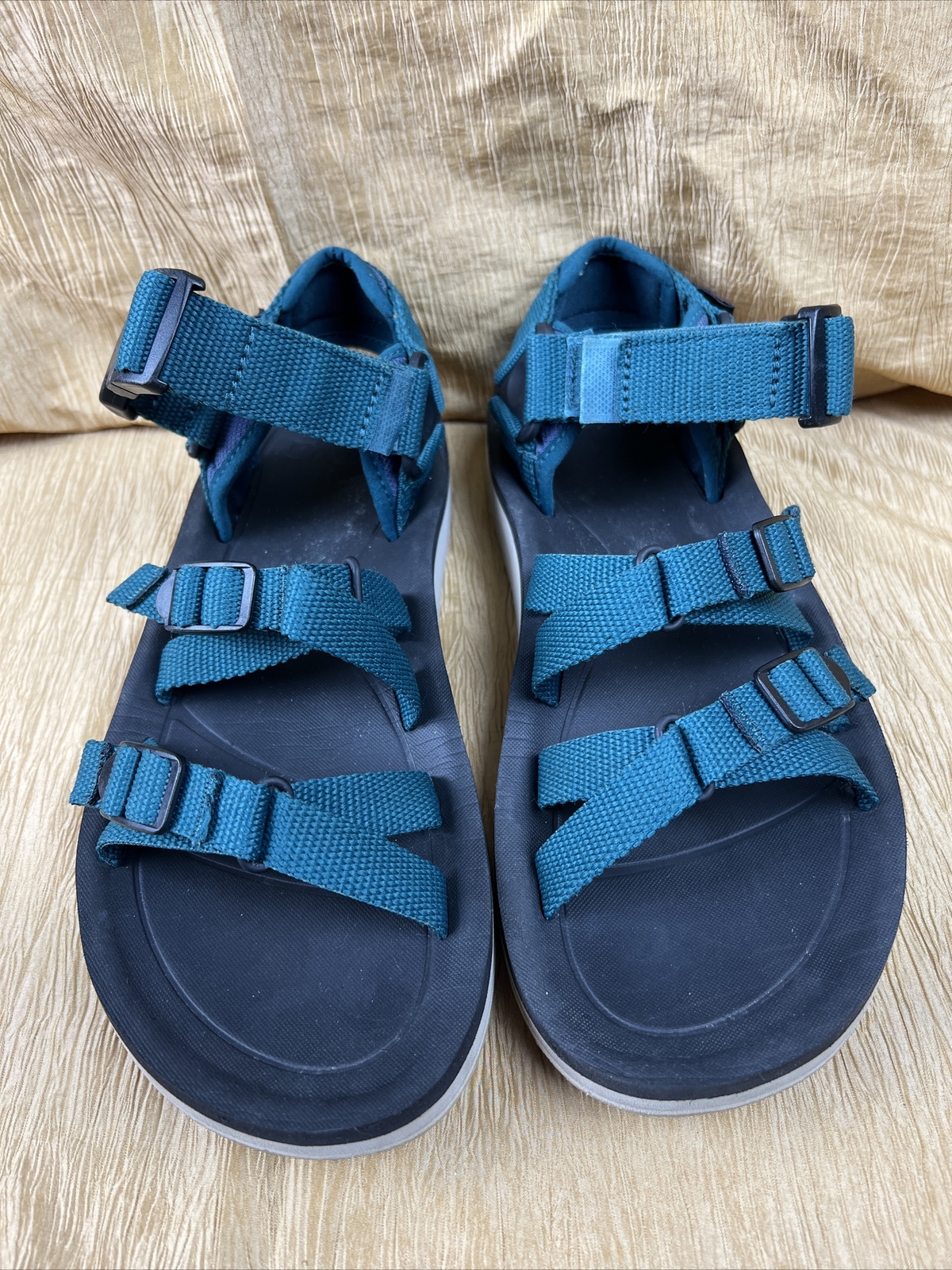 TEVA M ALP PREMIER DEEP TEAL SPORT SANDALS Men’s US8 EUC Water Hike