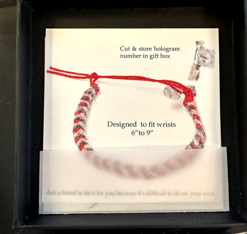 Friendship Bracelet MLB 2020 WORLD SERIES GAME 6 -Deciding Game- NEW - Picture 4 of 7