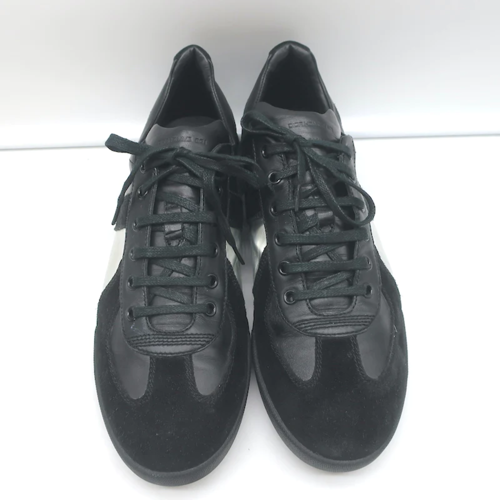 Dior Homme B01 Metallic Low Top Sneakers Black/Silver Size Dior Homme B01 Metallic Low Top Sneakers Black/Silver Size