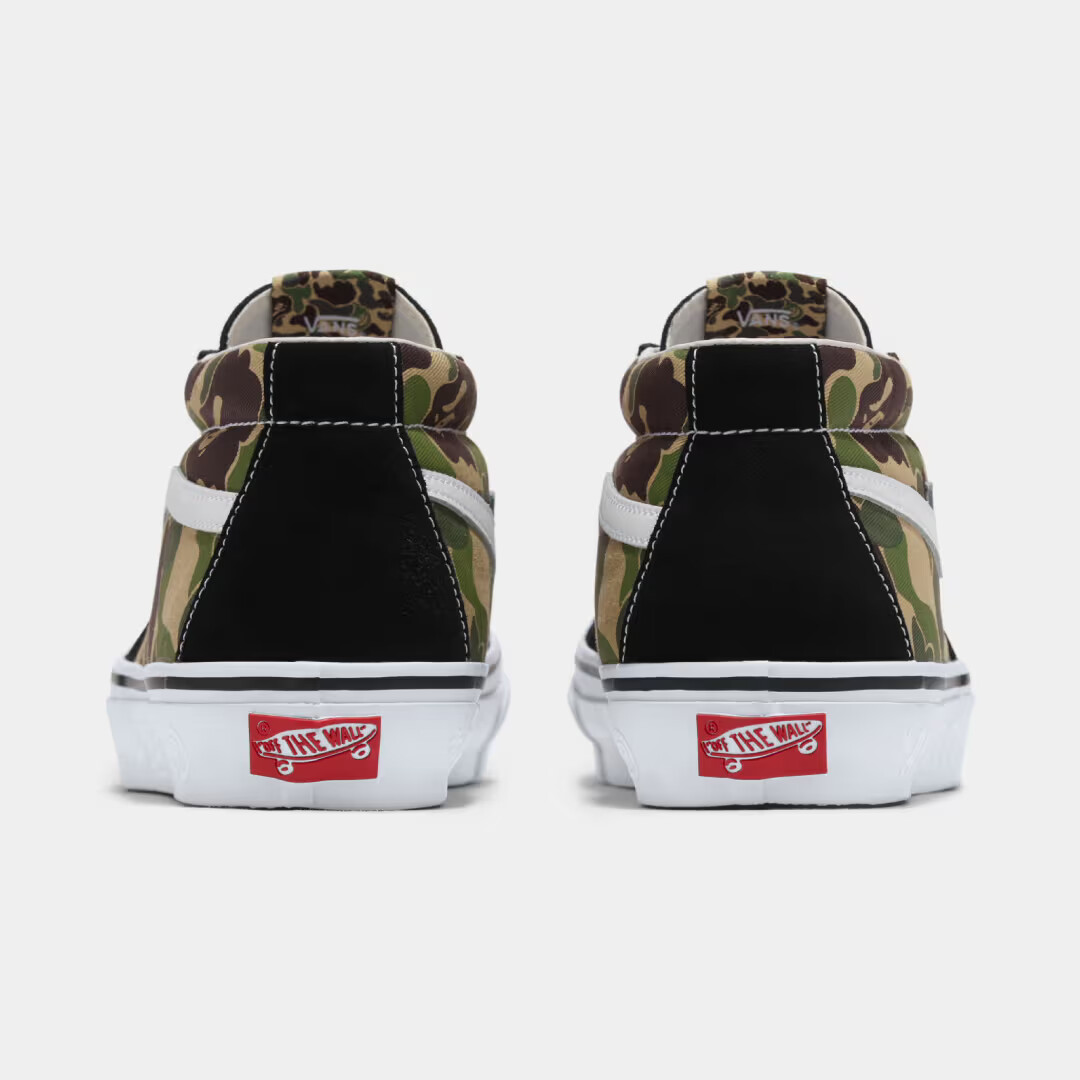 A BATHING APE × Vans LX Old Skool / LX Sk8 Mid Camo JAPAN Free