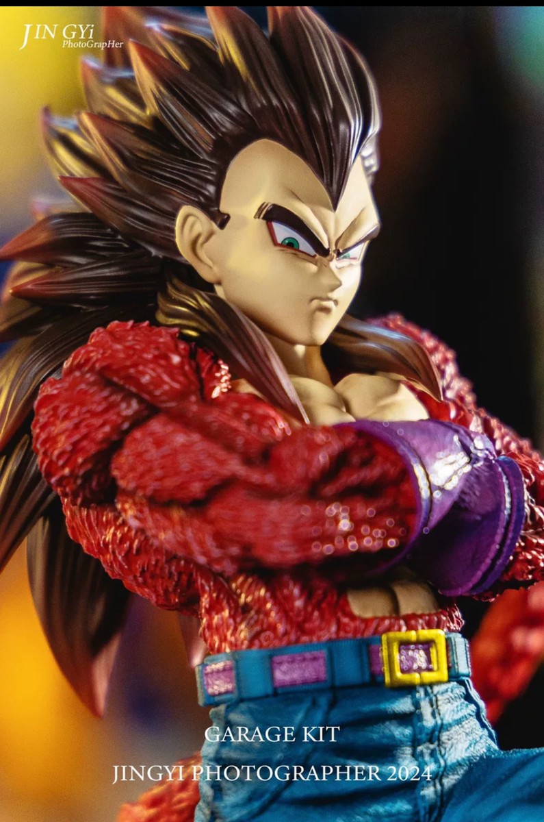 Fighting Sprit Studio Dragon Ball SSJ4 Goku Vegeta Resin Statue In