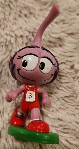 THE SNORKS Figure Daffney Gillfin w Red Star on Hair Track Runner #3 on Shirt