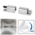 Convenient Replacement Soft Close Hinges for Smooth Toilet Seat Closure