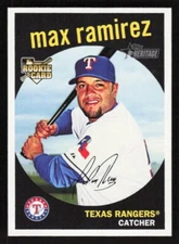 2008 Topps Heritage - Max Ramirez #611 (RC)