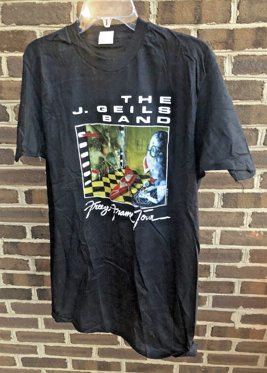 J Geils Band Freeze Frame Tour Rare Vintage Concert Shirt | eBay