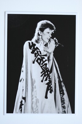 DAVID BOWIE, June 1973 by Kevin Cummins, seltene Kunst-Postkarte