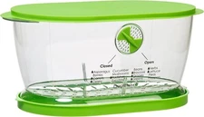 Prep Solutions by Progressive Lettuce Keeper Produce Storage Container, 4.7 Quar