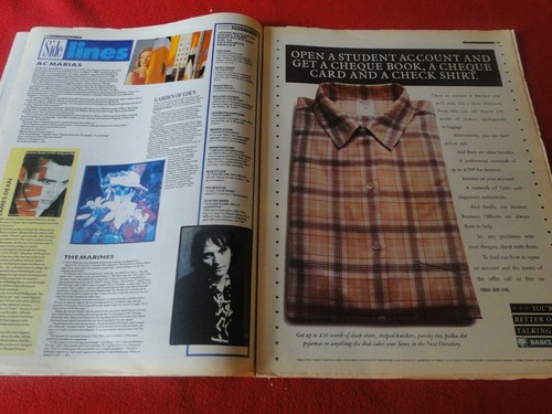 Vintage Rock N Roll Newspaper Magazine Melody Maker 1989 Eurythmics Sexpress P23 - Picture 8 of 11