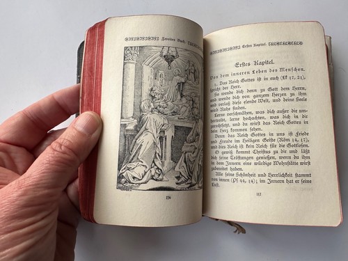 Imitation of Christ Thomas von Kempen German Prayer Book Nachsolge Christi - Picture 15 of 19