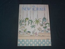 1977 JANUARY 31 NEW YORKER MAGAZINE FRONT COVER ONLY - GREAT ART FOR FRAMING
