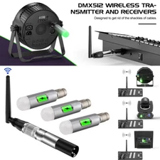 2.4G DMX512 Wireless Transmitter & Receiver For Stage Lights & DMX Controller