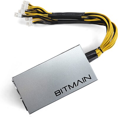 Bitmain APW7-12-1800-A3 6-Pin Connect Bitcoin Miner Power Supply